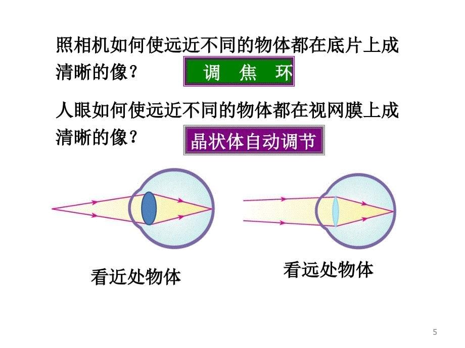 八年级新人教版5.4眼睛和眼镜课件.ppt_第5页