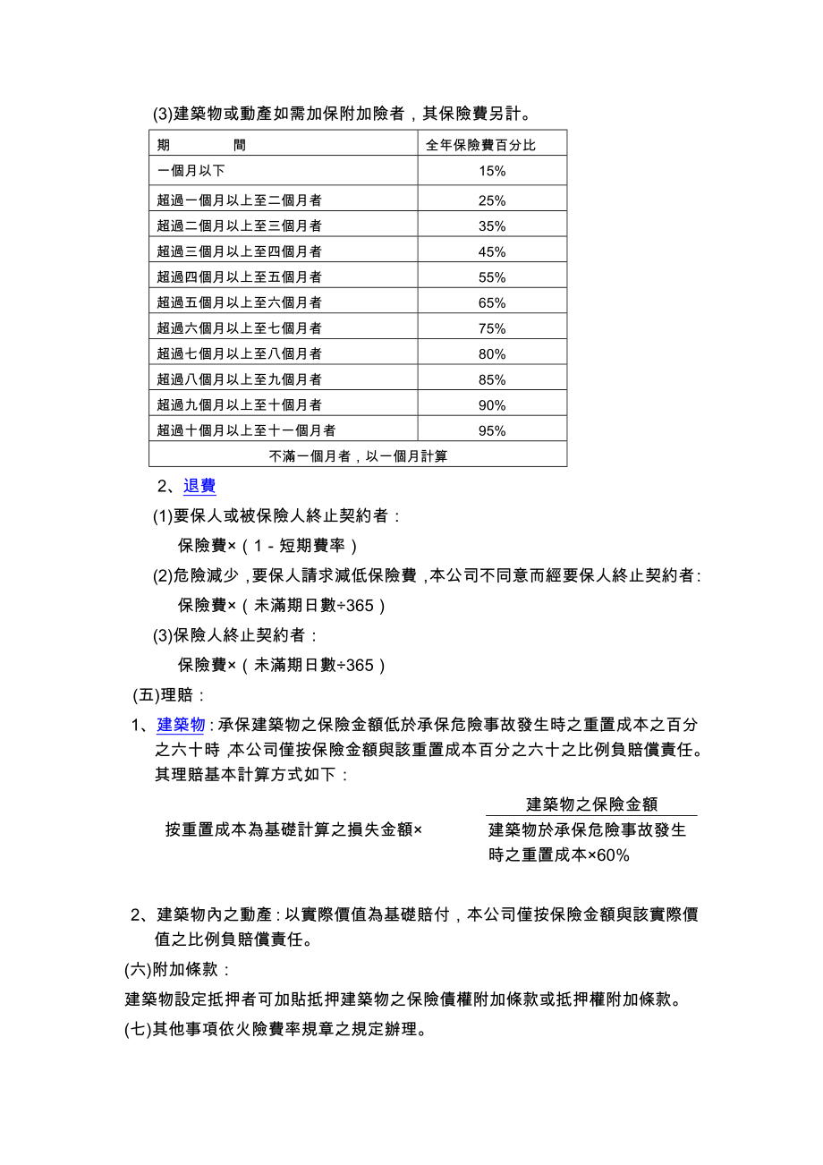 「住宅火災及地震基本保險條款」部分修正草案條文對照表_第4页