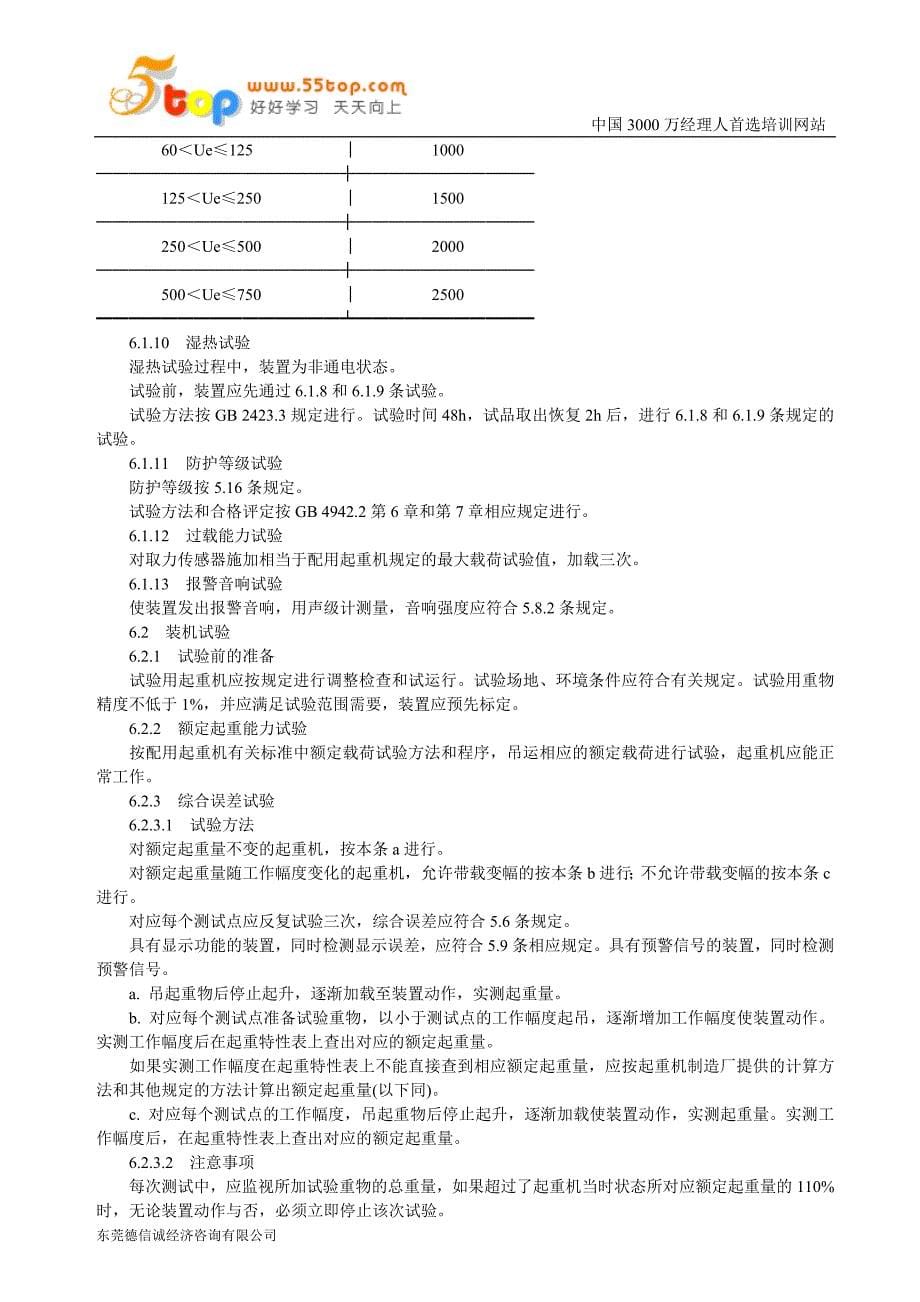 机械超载保护装置规范_第5页