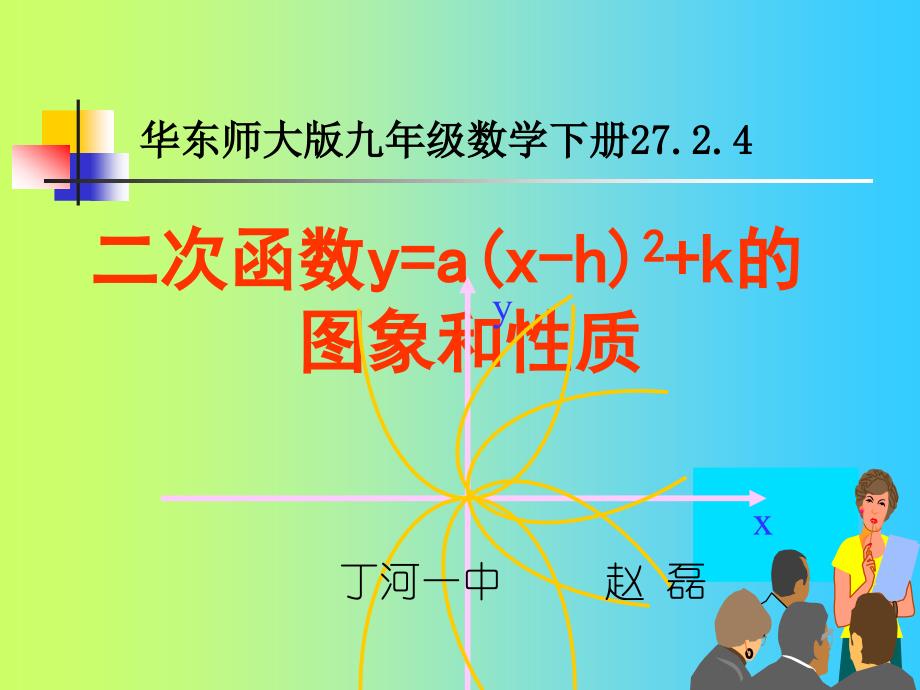 二次函数yaxh2k的图像和性质1_第1页