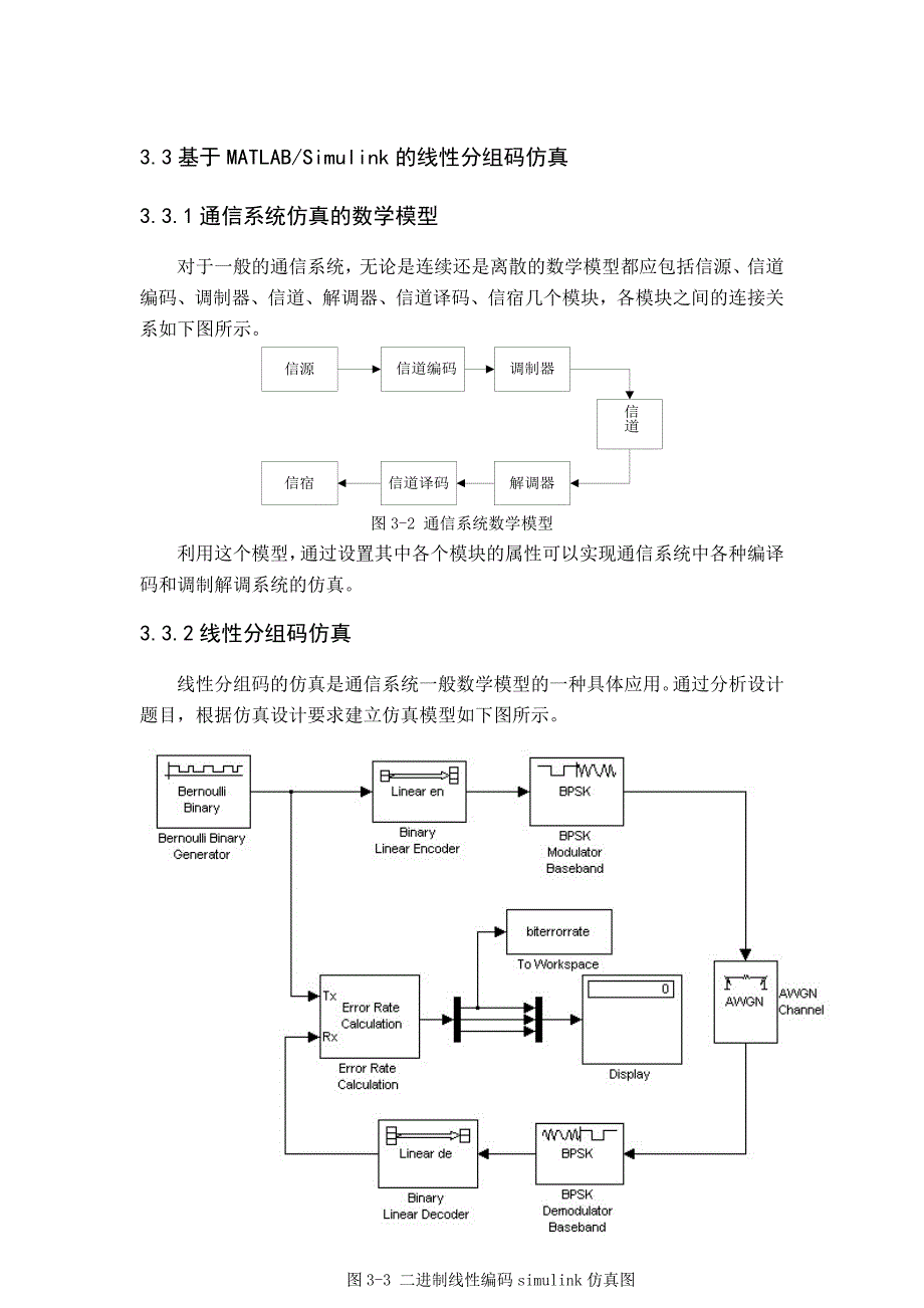 基于MATLABSimulink的线性分组码仿真_第1页