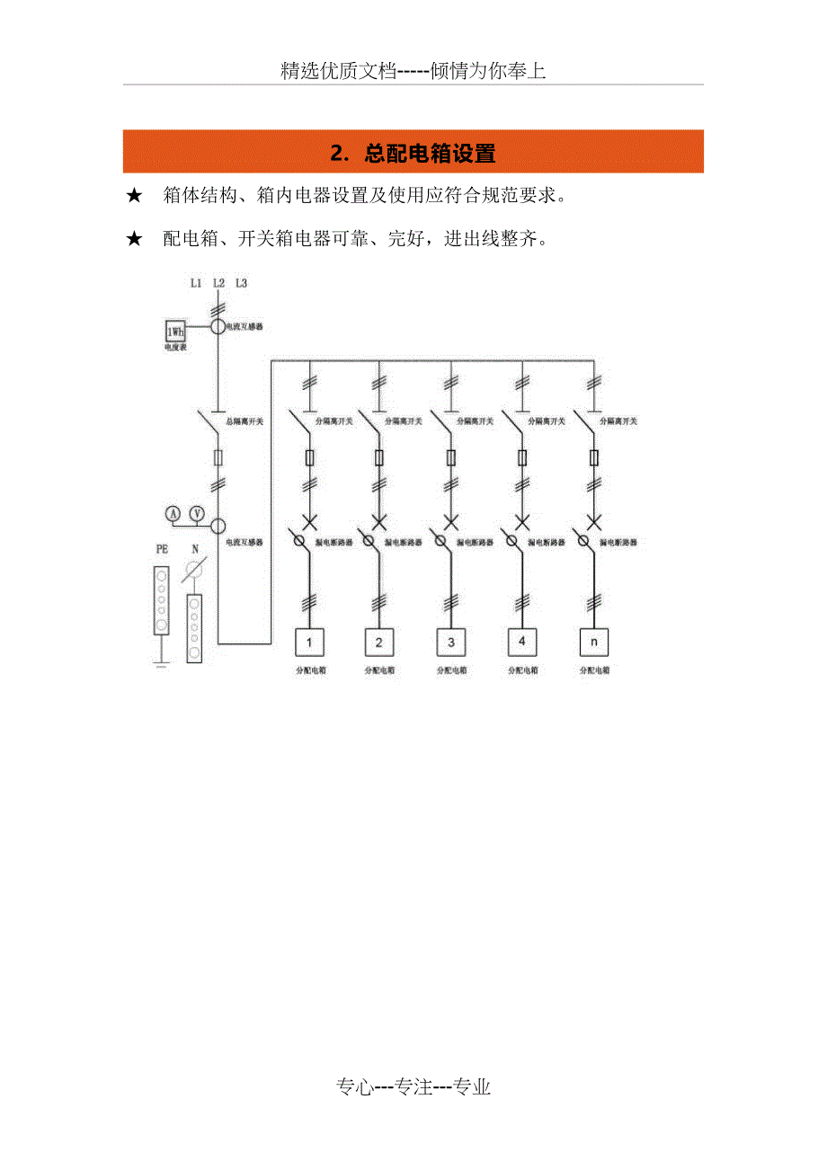 施工现场临时用电三级配电二级漏电保护配电箱开关箱设置和施工要求_第2页