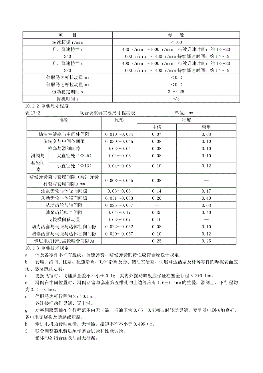 C型联合调节器检修工艺标准_第3页