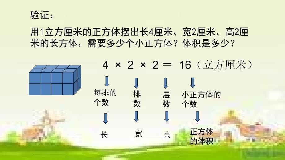 五年级下册数学课件1.3长方体和正方体的体积北京版共15张PPT_第5页