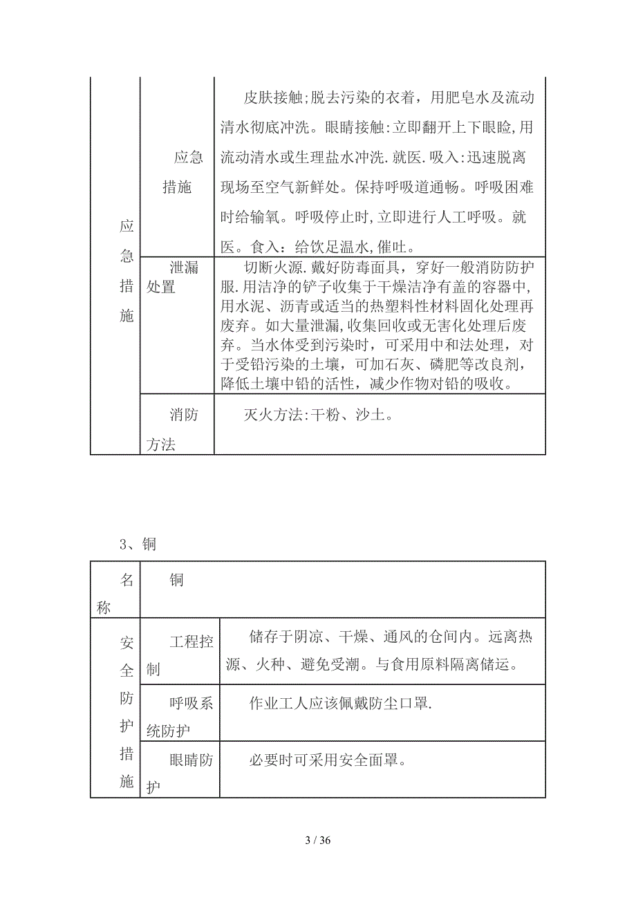 化学品安全防护措施与应急措施方法_第3页