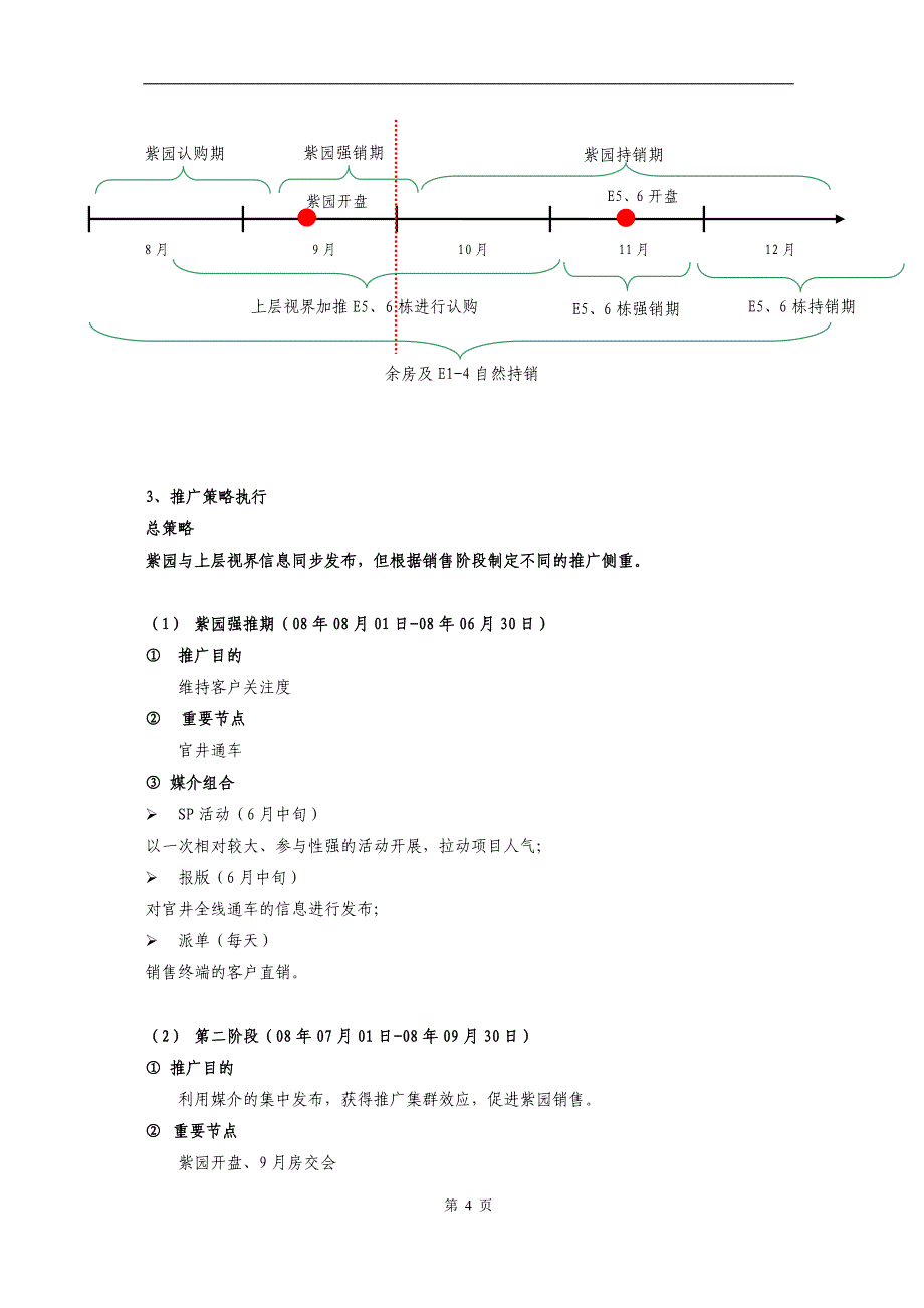 遵义市桃溪河畔3期下半年营销策略（8月12月）_第4页