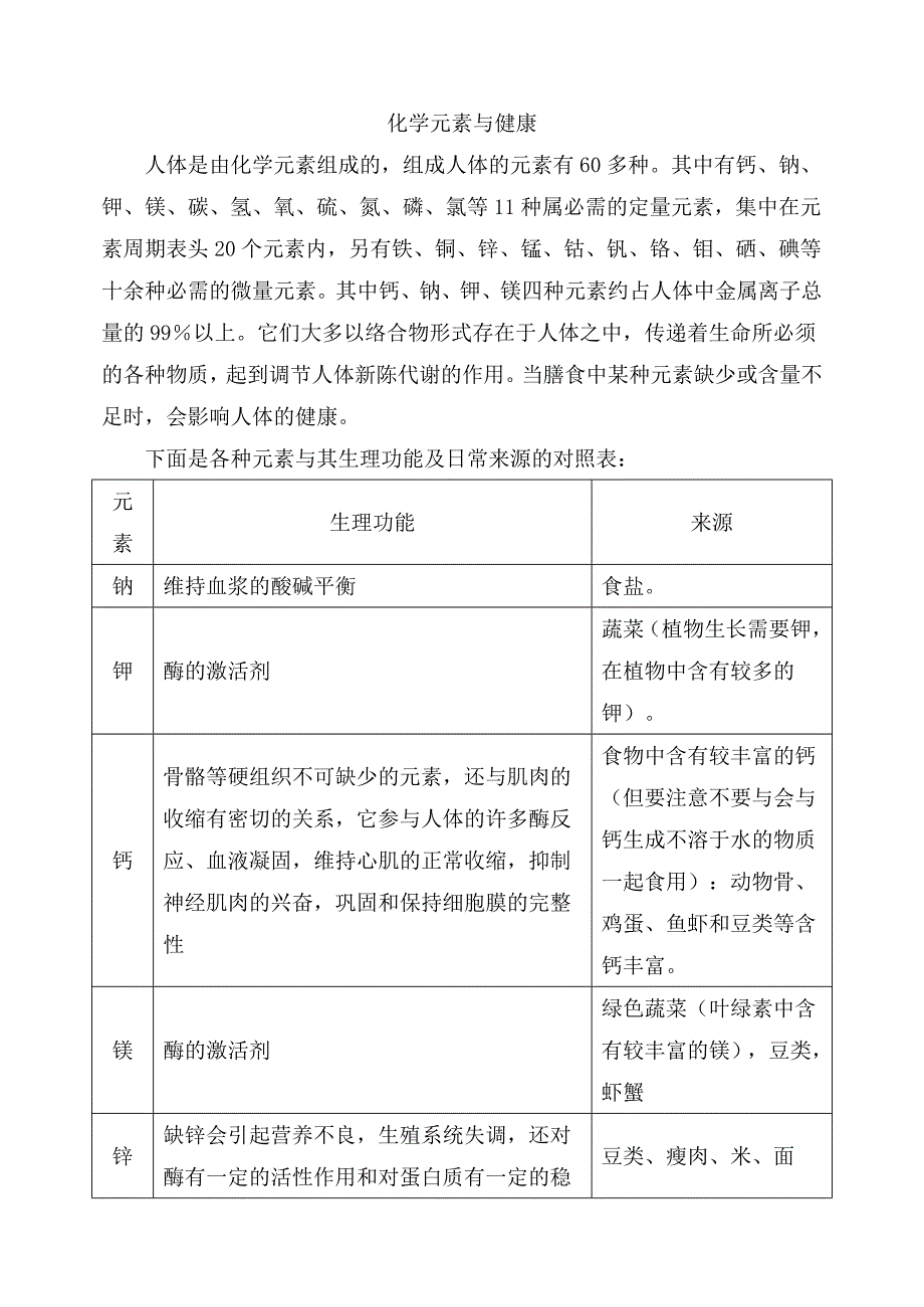 化学元素与健康_第1页
