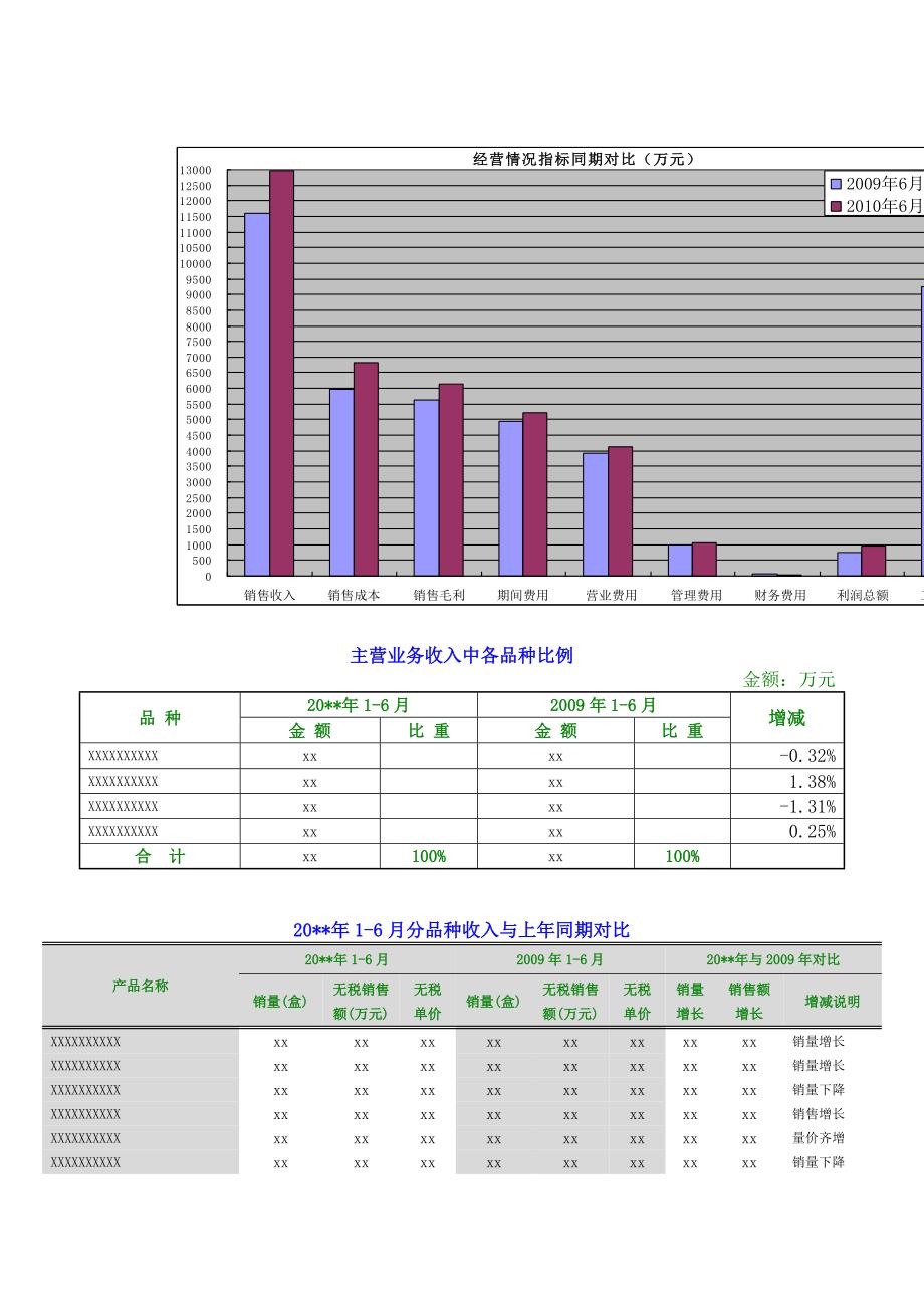 财务分析报告模板_第2页