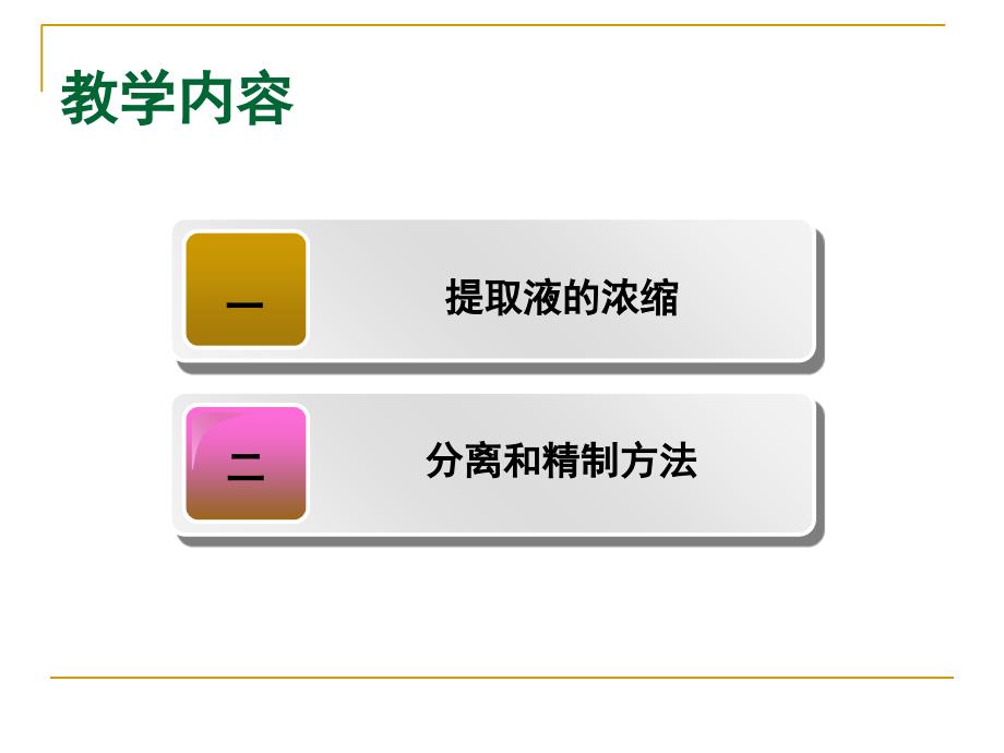 模块二--中药中化学成分的常规分离技术课件_第3页