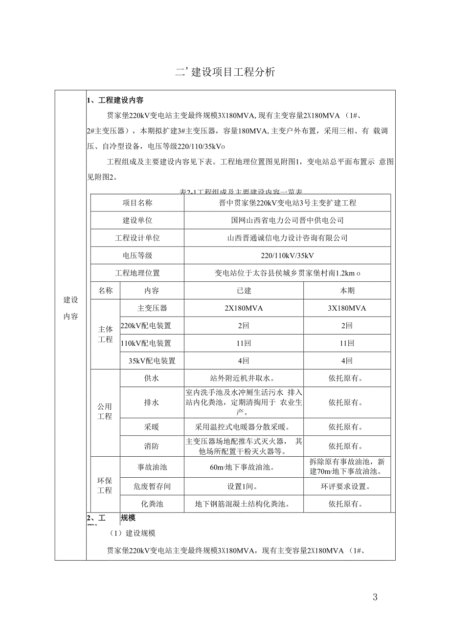 晋中贯家堡220kV变电站3号主变扩建工程环评报告.docx_第4页