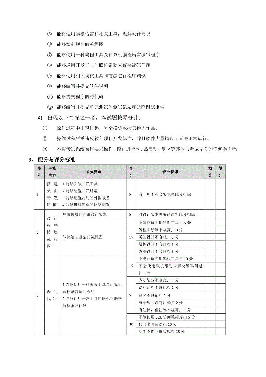 计算机程序设计员技能操作试题_第2页