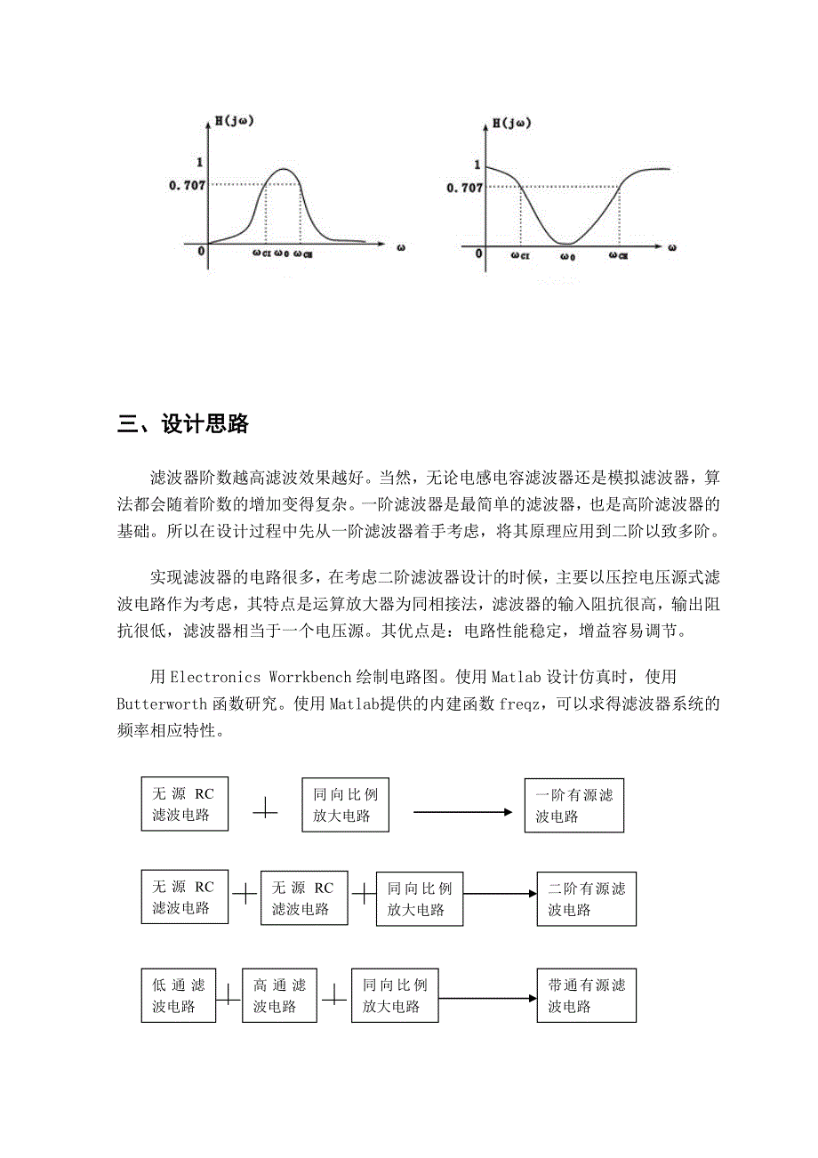 数字滤波器课程设计_第4页