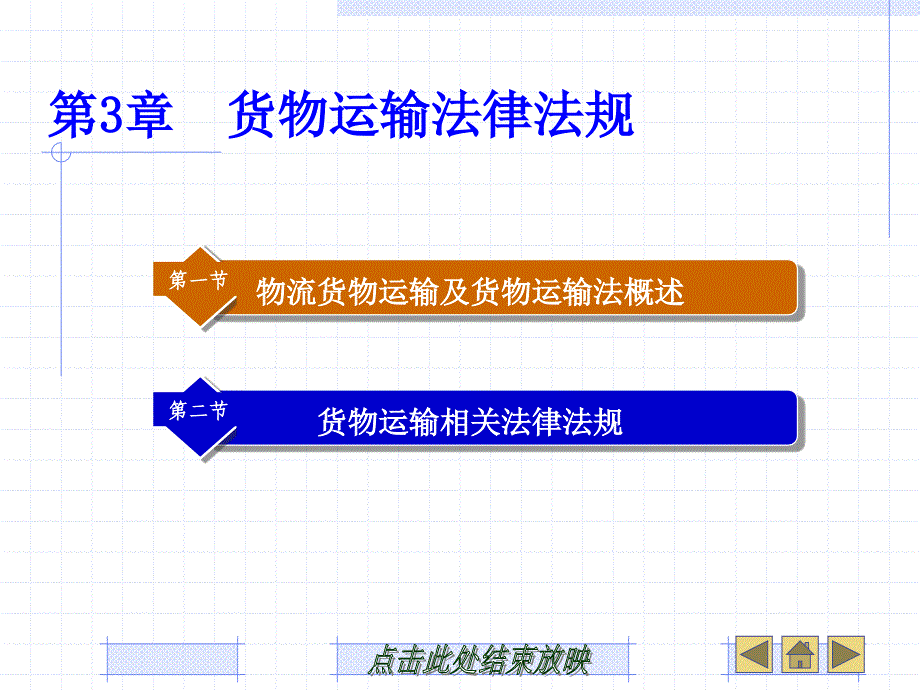 第3章货物运输法律法规_第1页