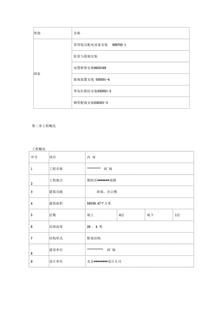 某商场电气工程施工设计方案_第3页