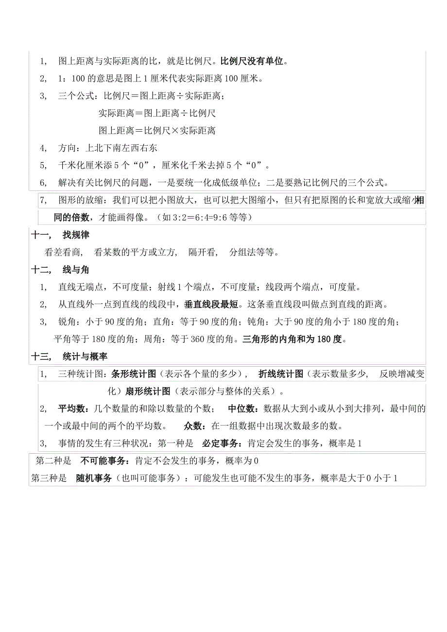 北师大版小学数学总复习必背知识[1]_第4页