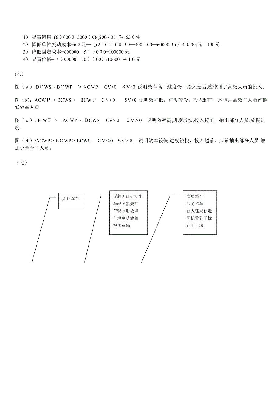 高级项目管理师操作技能模拟答案_第4页