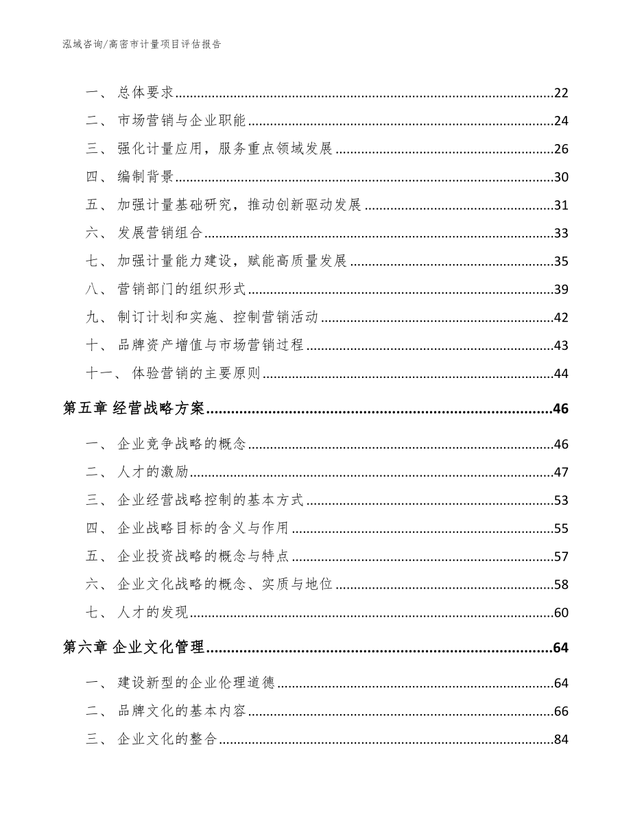 高密市计量项目评估报告（模板范文）_第2页