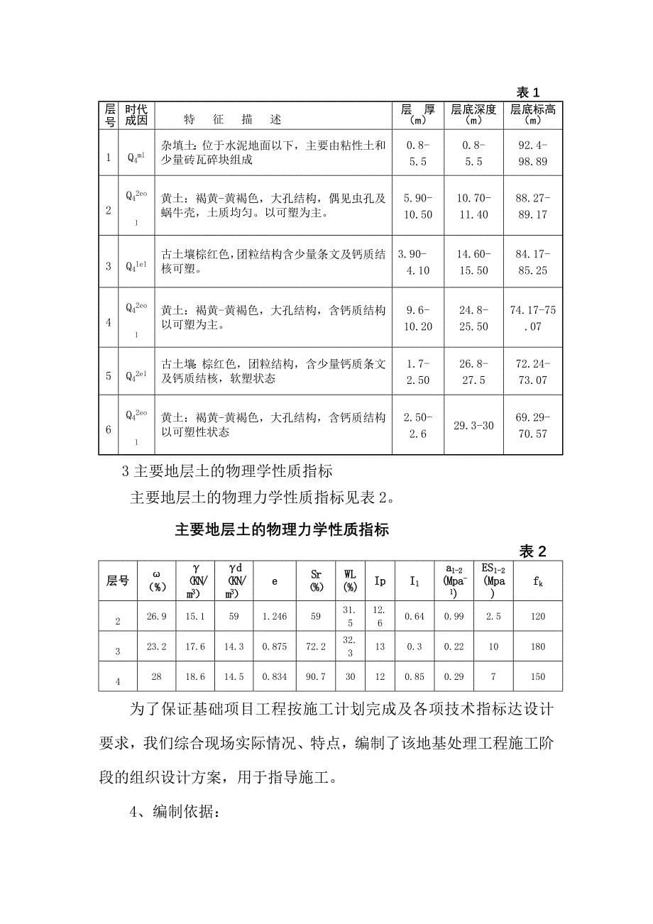 素土挤密桩工程施工组织设计_第5页