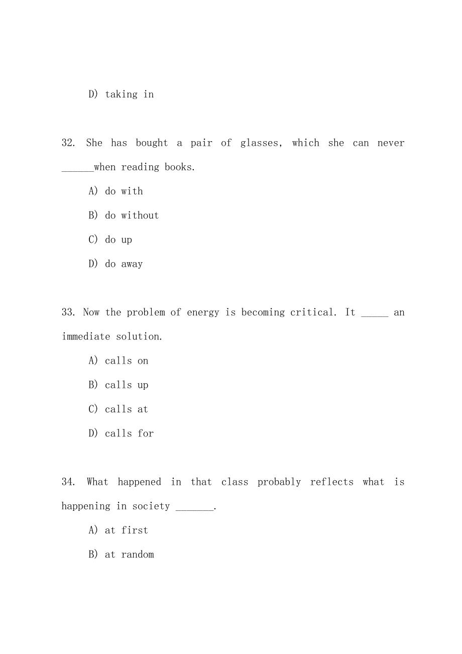 2022年9月英语四级模拟试题(3).docx_第3页