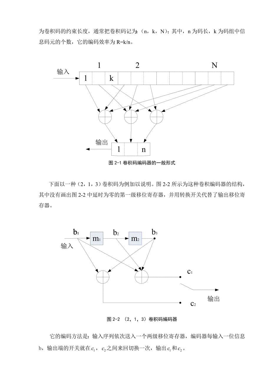 卷积码编码及其维特比译码实现_第5页