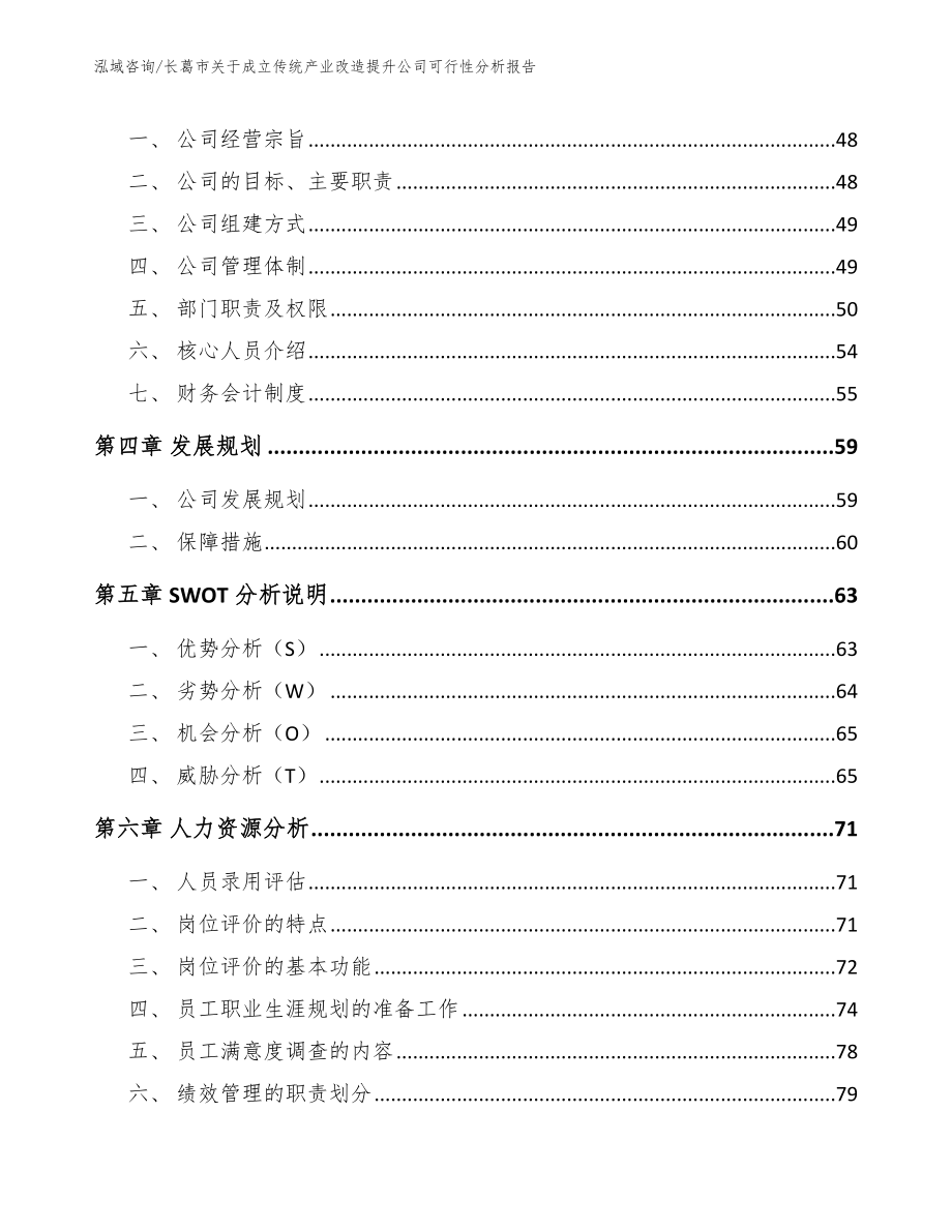 长葛市关于成立传统产业改造提升公司可行性分析报告_第4页