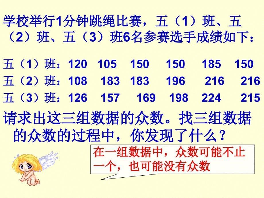 小学数学五年级 众数_第5页