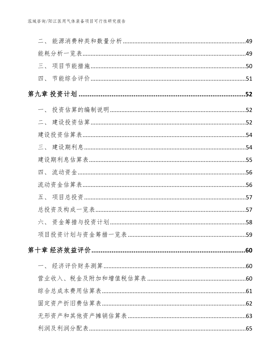 阳江医用气体装备项目可行性研究报告【范文参考】_第4页