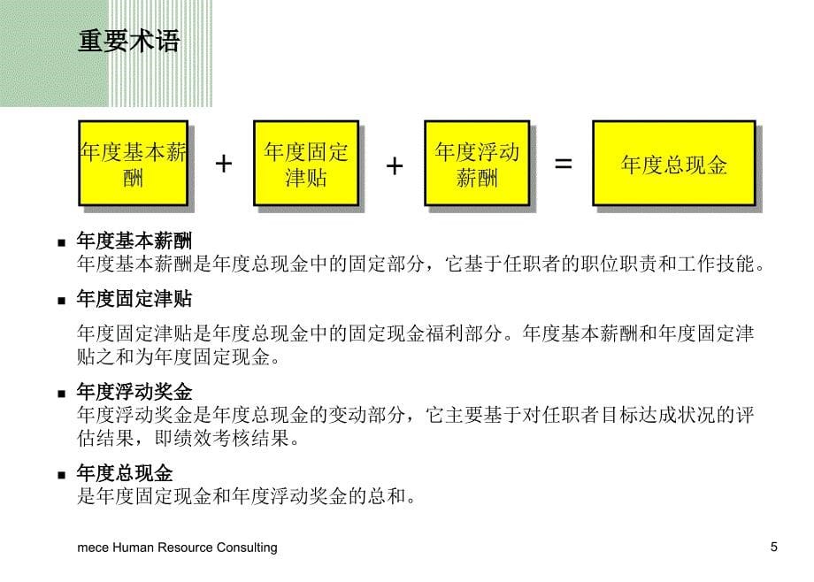 人力资源项目薪酬分析及薪酬策略沟通ppt文档课件_第5页