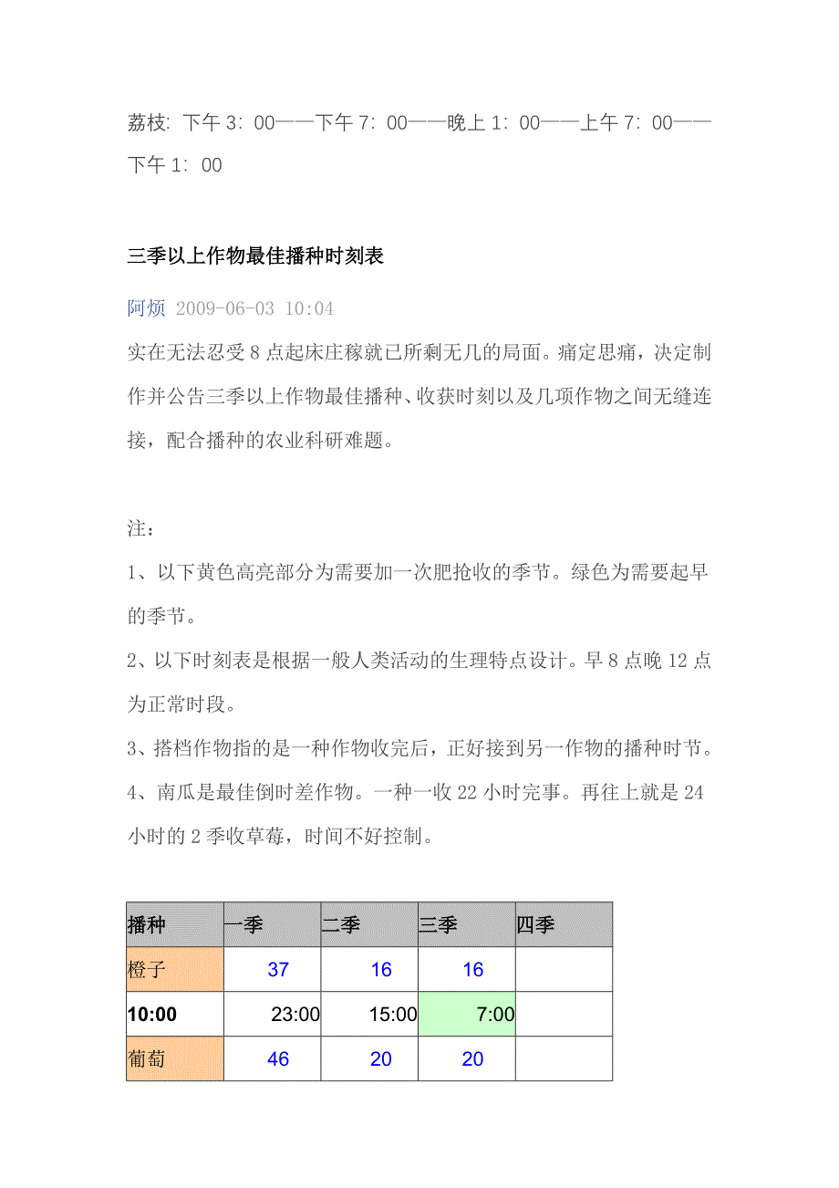 开心农场多季作物成熟时间推算表.doc_第2页