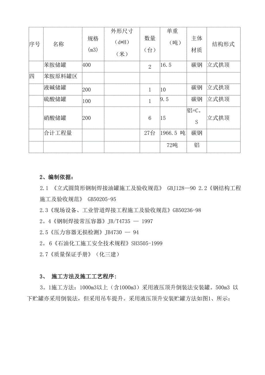 75大型贮罐制作安装施工方案解析_第2页