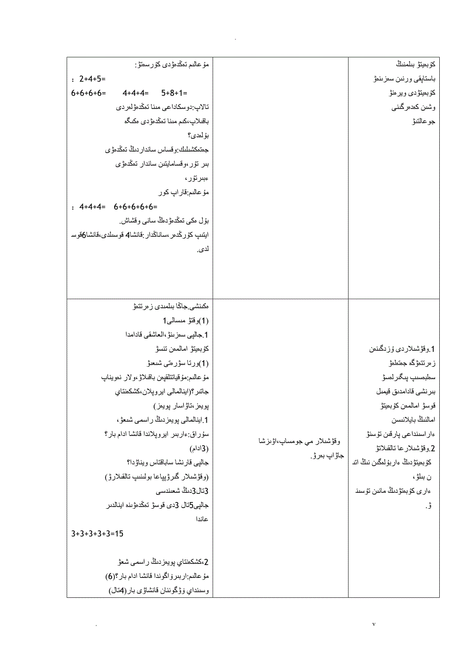 乘法的初步认识教学设计与反思_第2页