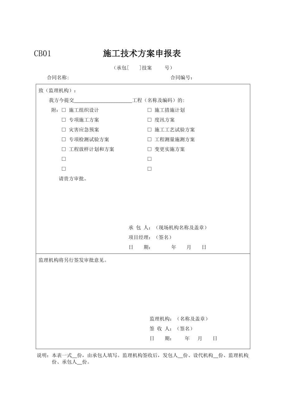 水利工程监理规范表格-宏禹_第5页