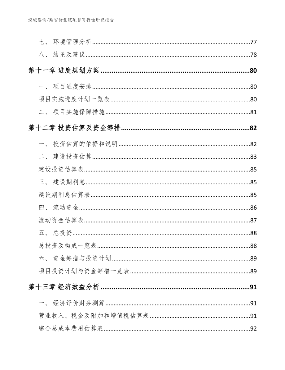 延安储氢瓶项目可行性研究报告_模板_第4页