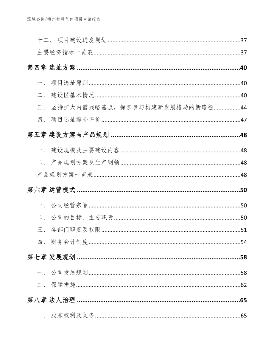 梅州特种气体项目申请报告_第3页