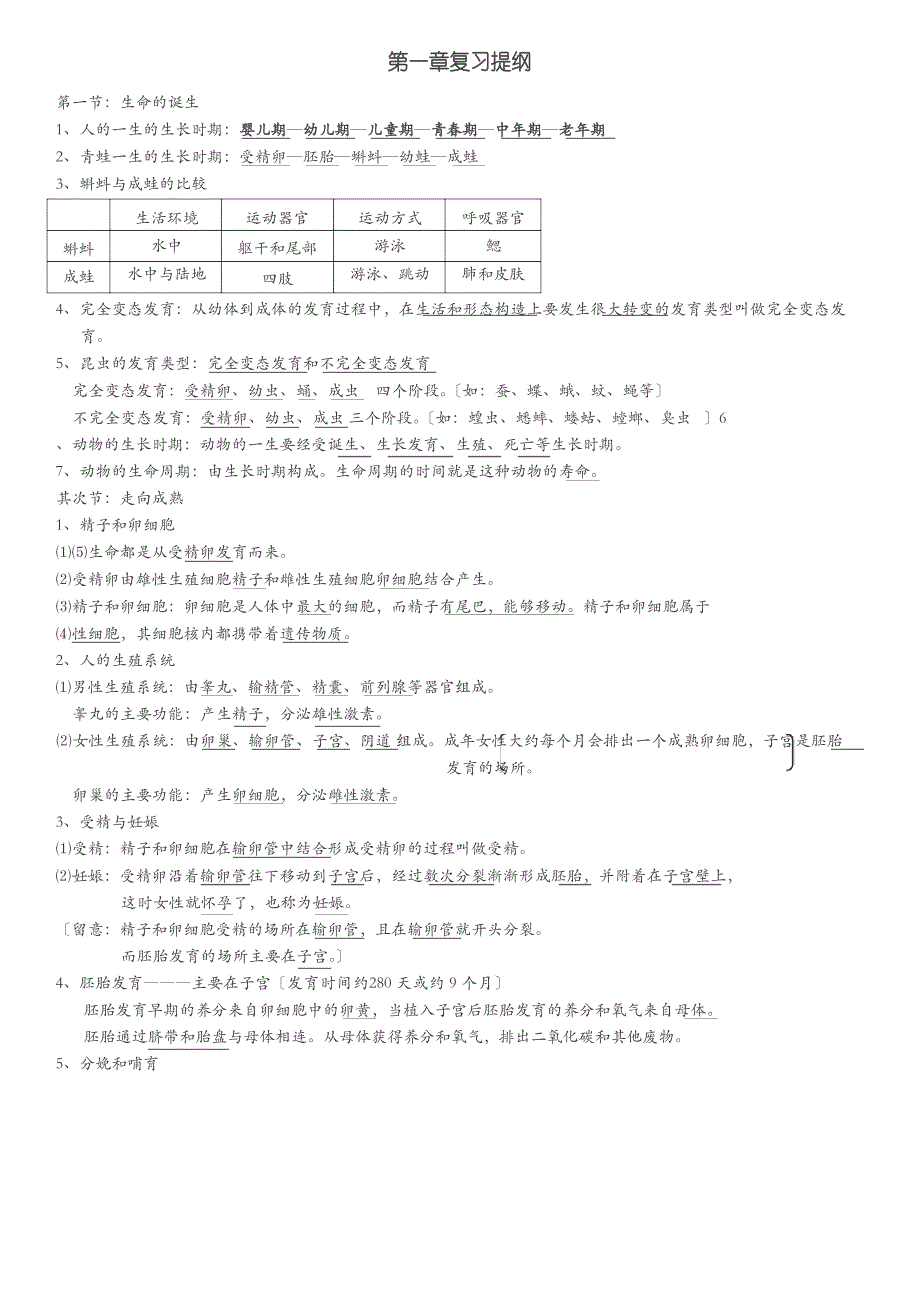 初一下册科学知识点汇总.docx_第1页