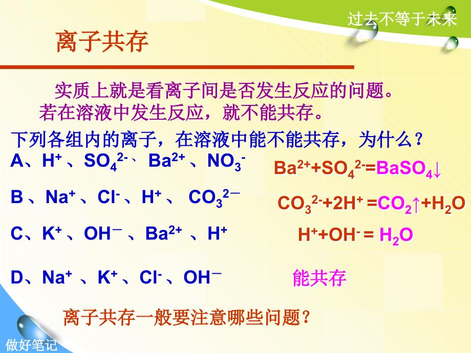 初中离子共存问题文档资料_第2页