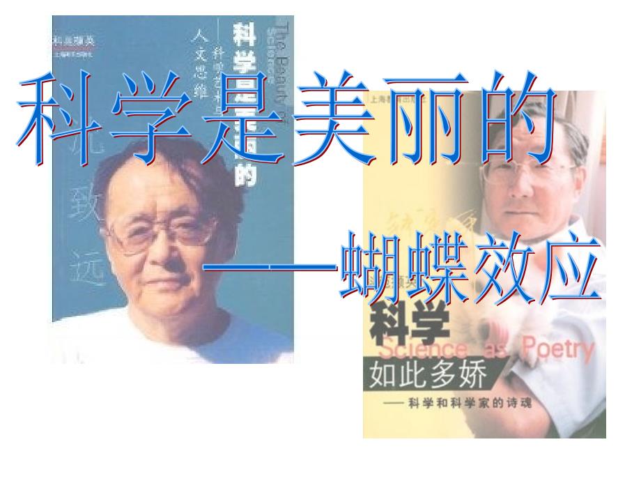 《蝴蝶效应寿柔鑫》PPT课件_第1页