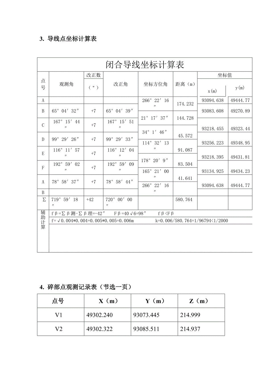 土木工程测量个人实习报告_第5页