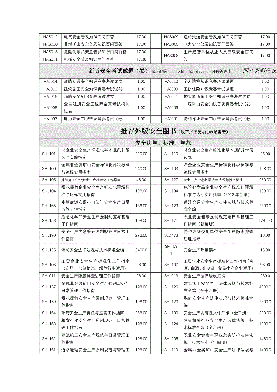 安全图书系列目录 - 四川安全科普网_第2页