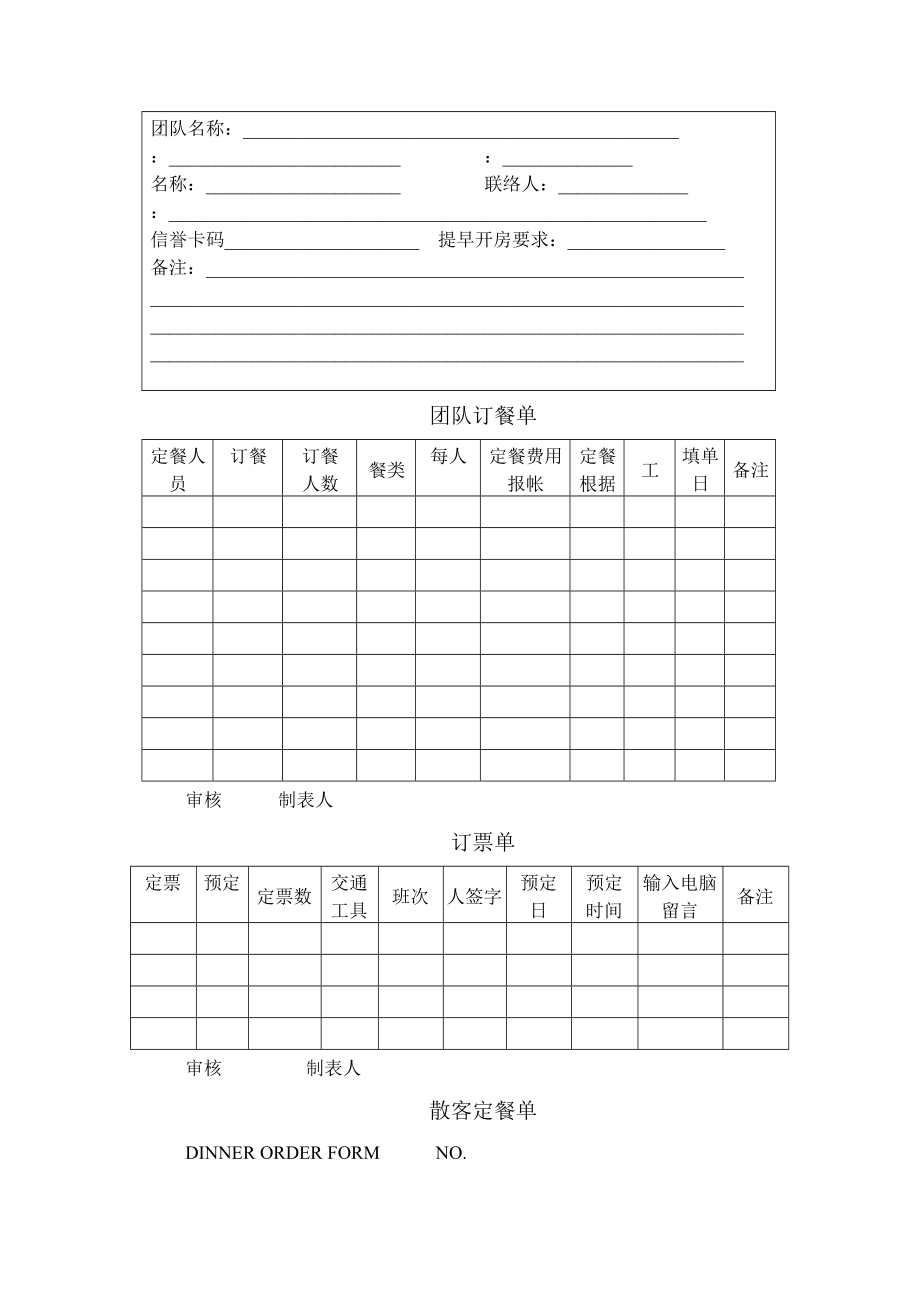 企业委托代订饭店客房合同表格_第3页