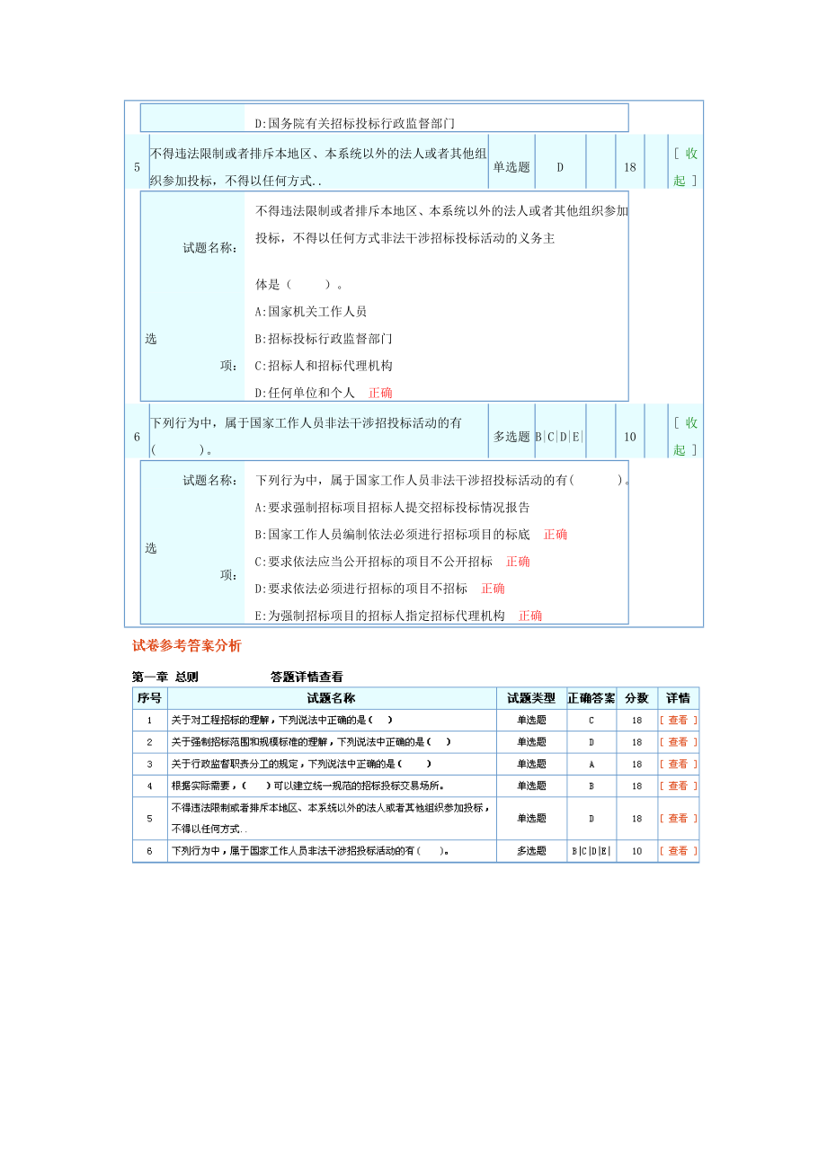 招标师继续教育必修试题答案_第2页