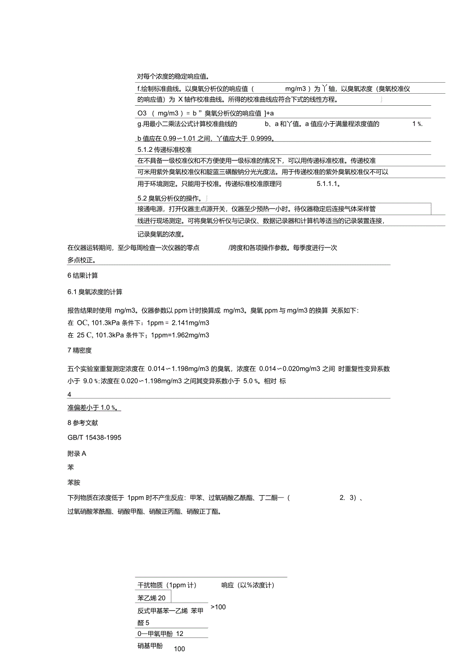 紫外光度法测臭氧标准_第4页