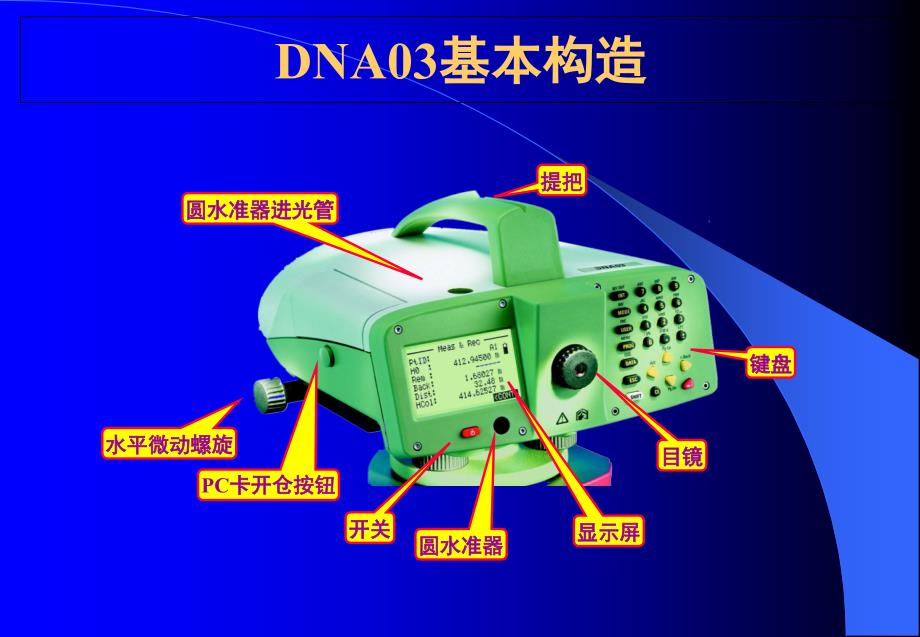 DNA03电子水准仪操作手册PPT精品文档_第2页