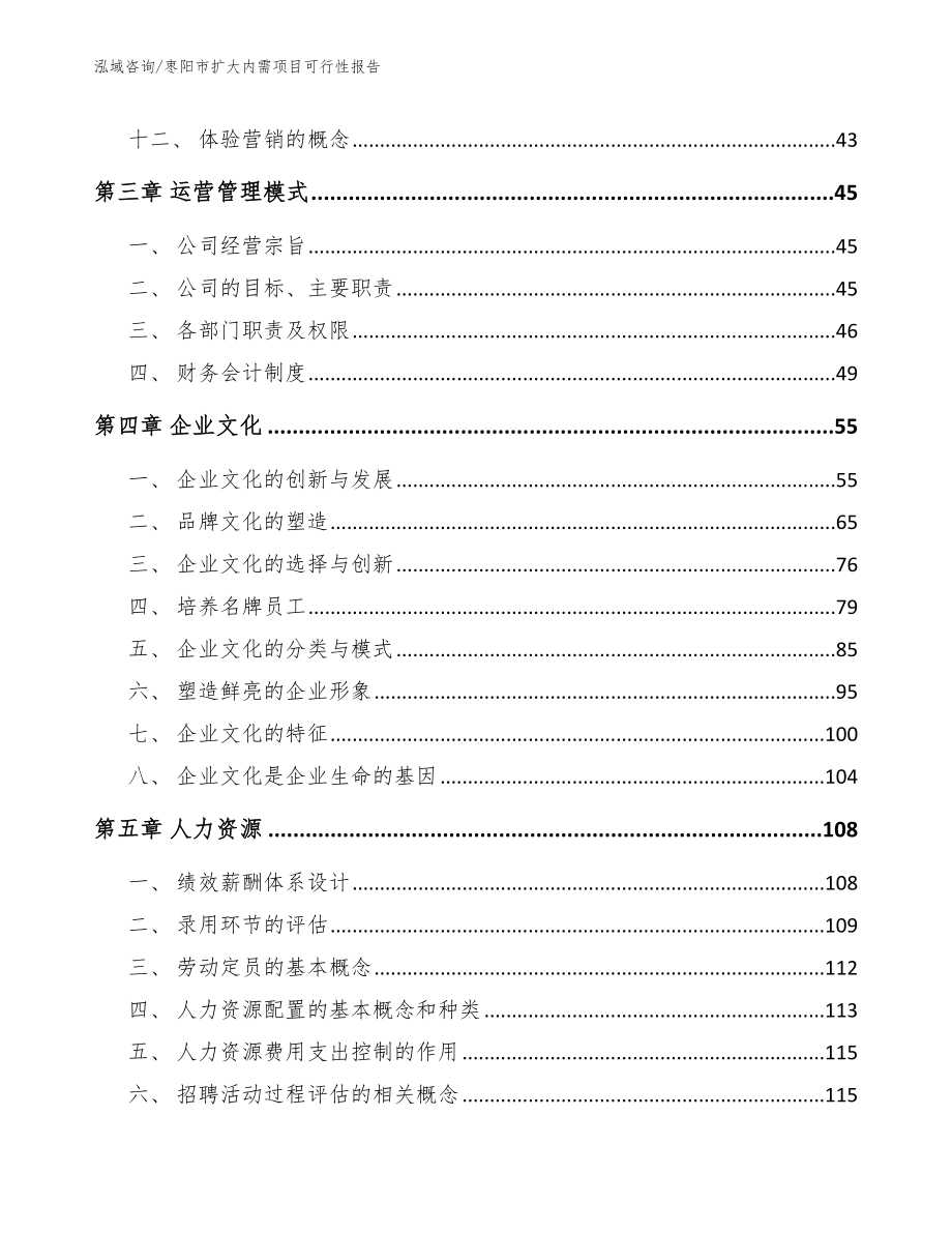 枣阳市扩大内需项目可行性报告（参考模板）_第2页