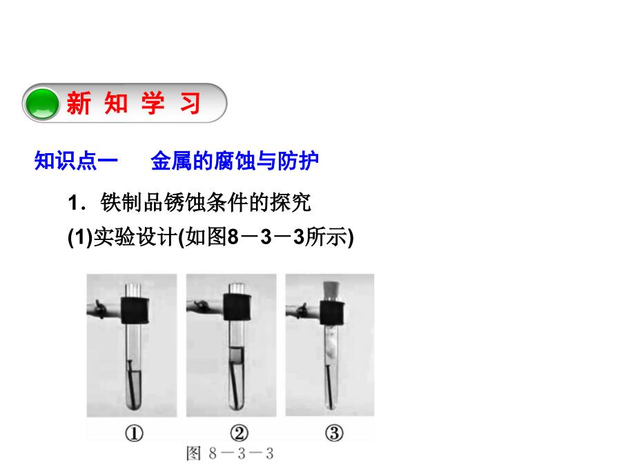 人教版九年级化学下册8.3.2金属的锈蚀和防护_第4页