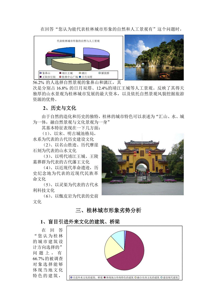 桂林城市形象调研分析报告_第4页