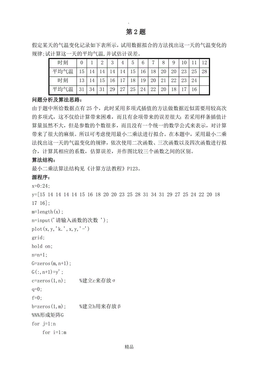 计算方法B上机报告_第4页