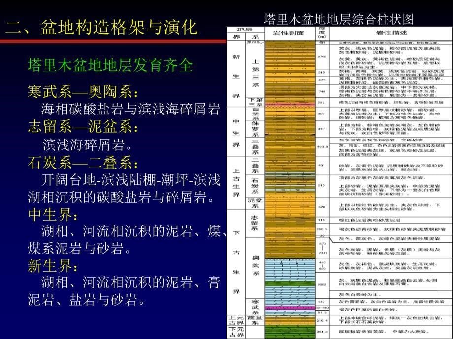 塔里木油田地质征_第5页