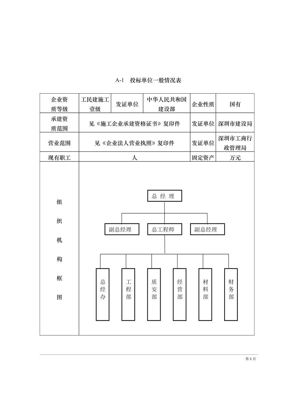 城市快速道路工程技术标书_第5页