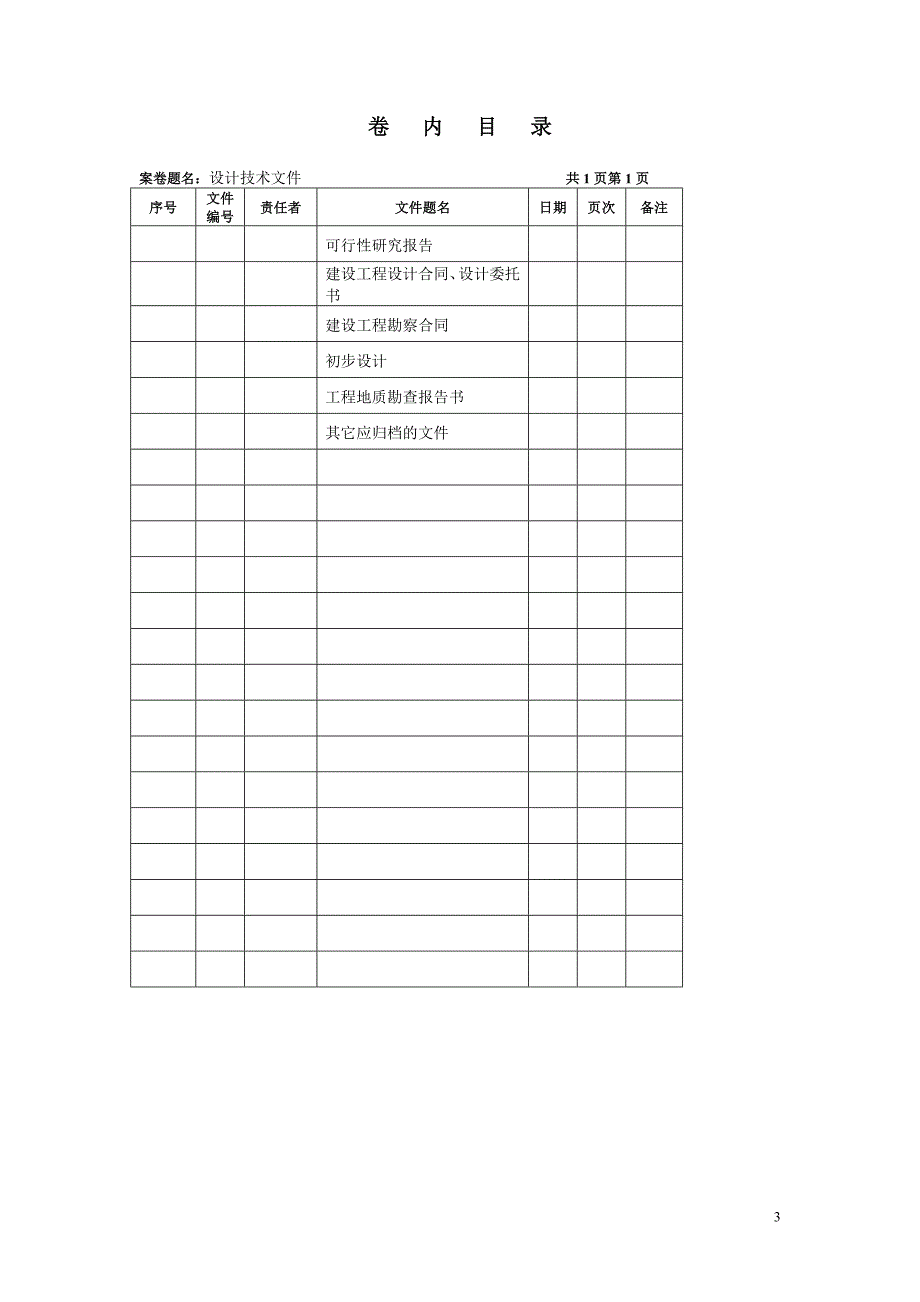 昆明市城建档案馆卷内目录 (1)_第3页